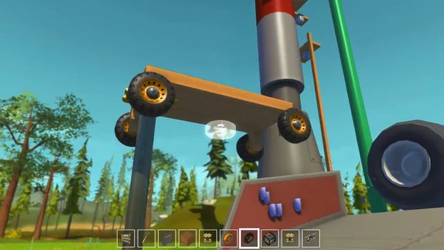 ScrapMechanic незнаю как построить машину смотреть онлайн