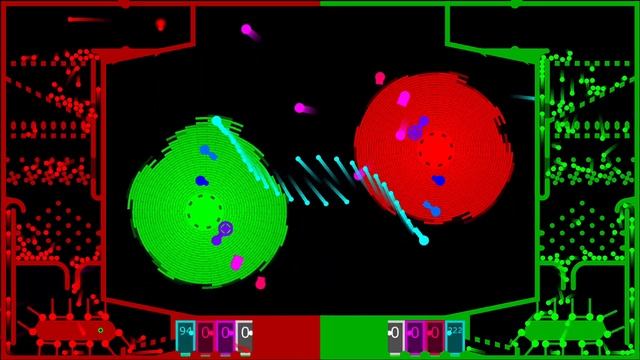 Dynamic Core Destruction 6 - The Impact Marble Battle in Algodoo смотреть онлайн