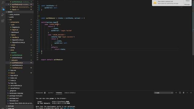 React Redux & Firebase Tutorial #19 - Social Media App - Email Login With Firebase Auth смотреть онлайн