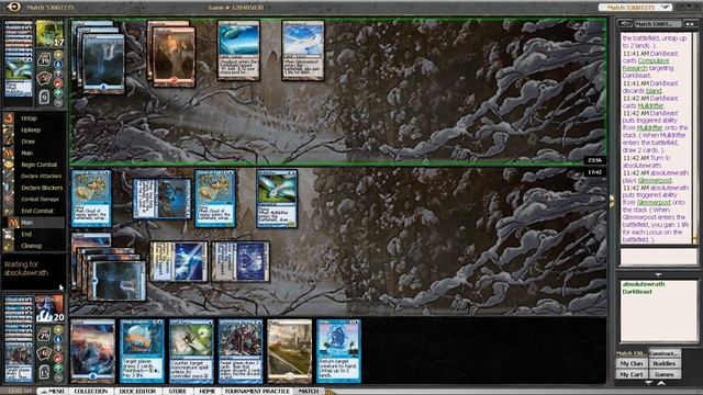 Frantic/Temporal Storm vs UR Post MTGO pauper game 3/3 смотреть онлайн