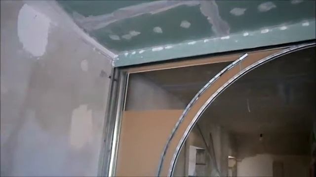 арка из гипсокартона №2.начало смотреть онлайн