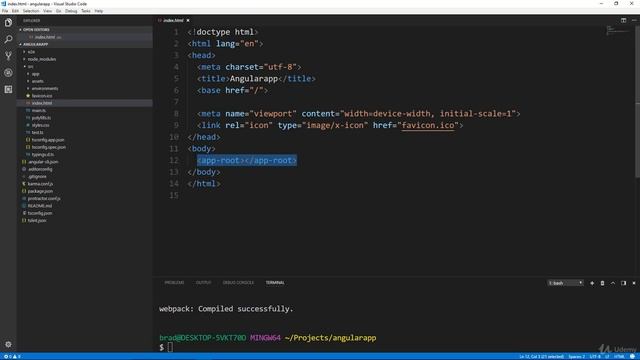 Angular File Structure смотреть онлайн