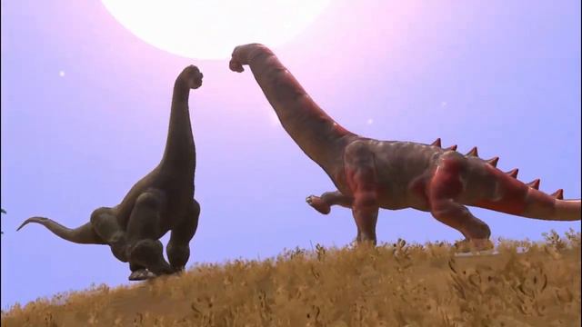 Brachiosaurus vs Argentinosaurus | Dino Face-off [S2E13] | SPORE смотреть онлайн
