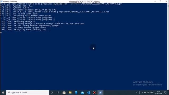 How to create an .EXE file from a python file | By The Art of Programming смотреть онлайн