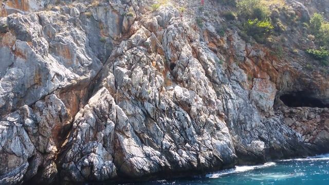 Турция,путь от Аланьи морем,прыжок с 30 метров в воду смотреть онлайн
