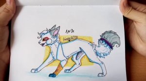 ✨Мои рисунки Котов-Воителей//Обзор№39//Заказы//мои персонажи//Драконы//ОС//Кофейка