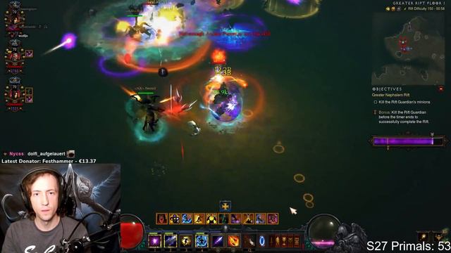 5min GR150 - 3man Rank 1 with Tal Rasha Meteor Wizard Season 27 смотреть онлайн