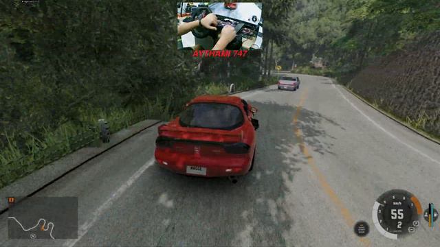 Conduciendo hasta reventar el coche | #69 | MAZDA RX7 | BeamNG Drive смотреть онлайн