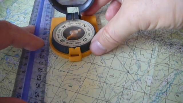 Ориентирование по компасу. Ч. 7 - Обратная засечка смотреть онлайн