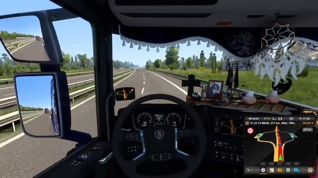 ETS 2 # 126 Heute nur die fahrt wieder genießen von Stockholm nach Kopenhagen смотреть онлайн