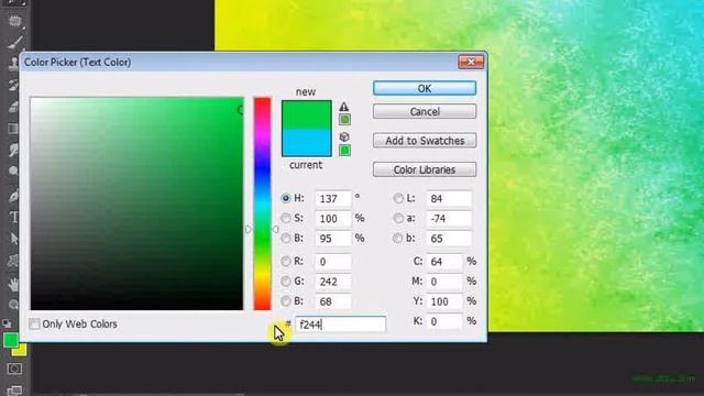 Acid Text Effect - Photoshop CS6 Extended смотреть онлайн