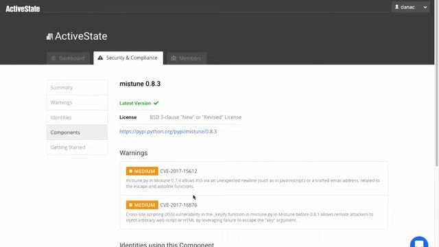 ActiveState SaaS Platform Demo: Monitor Risk in your Open Source Code смотреть онлайн