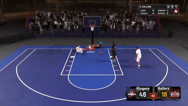 NBA 2K20 Contact dunk in Black Top смотреть онлайн