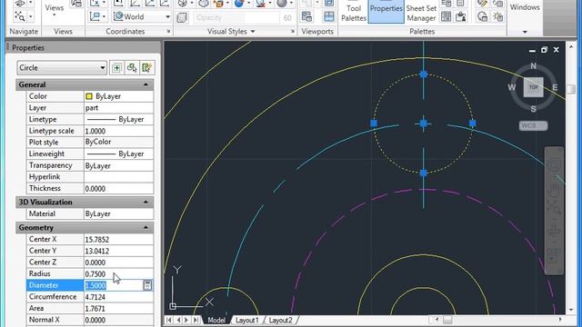 AutoCAD 2011 - 02 Arayüz: 03 Paneller смотреть онлайн