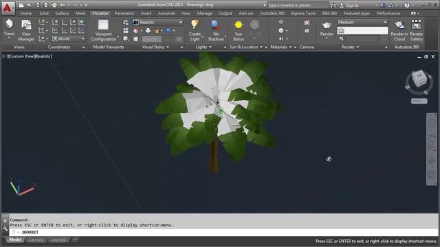 AutoCAD Import 3D Tree From SKetchup And Editing смотреть онлайн