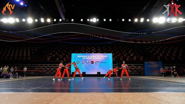 РЕСПЕКТ - Отборочный тур - Аэробика 5 чел. 17+ - Первенство России по Фитнес-аэробике 2021 смотреть онлайн
