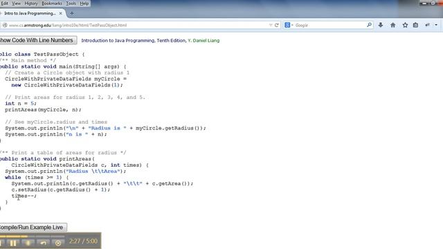 Java: Pass By Value Pass By Reference Part 1 смотреть онлайн