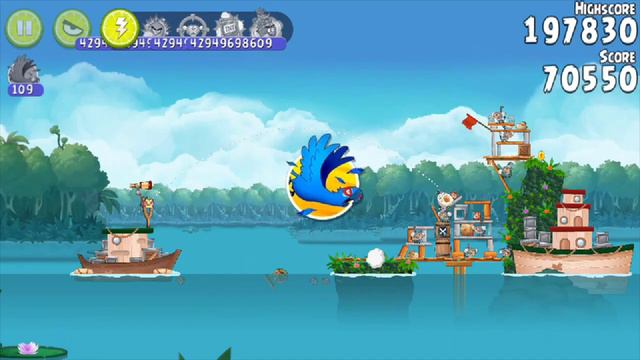 Angry Birds Rio Treasure Hunt Mighty Eagle 100% смотреть онлайн