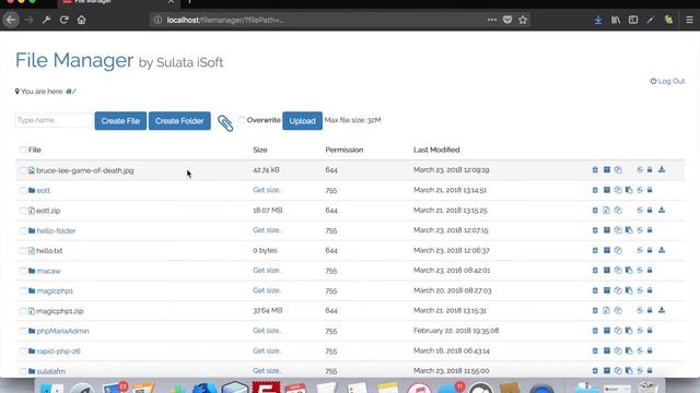 How to Upload a File in Sulata File Manager смотреть онлайн