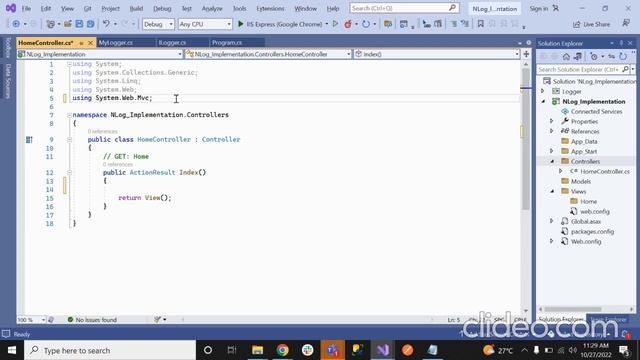 NLog configuration in C# using singleton design pattern #csharp #software #mvc #singleton смотреть онлайн