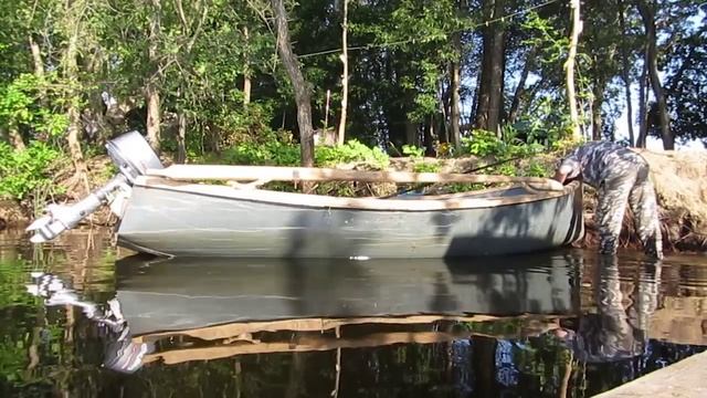 Саратов. Рыбалка. Постройка лодки смотреть онлайн