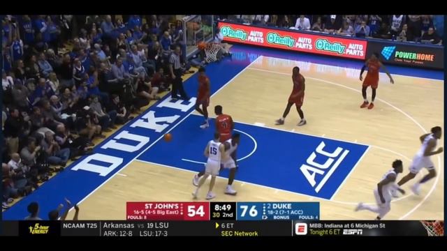 Every Zion Williamson Dunk from his Freshman Season at Duke смотреть онлайн