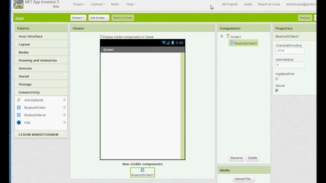 Функция Bluetooth в App Inventor 2.