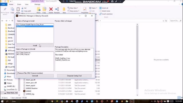 Mortal Kombat 9 PC: Installing Frost and Cyber Smoke MOD смотреть онлайн