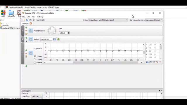 Windows 10 Recommended Equalizer APO