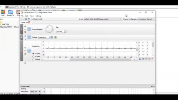 Windows 10 Recommended Equalizer APO