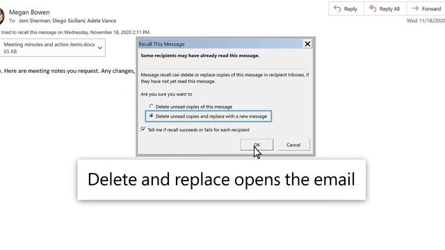 How to recall an email in Outlook | Microsoft смотреть онлайн