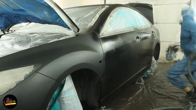 Mazda 6 Plasti Dip Black base and chameleon x101 by pldip.ru смотреть онлайн