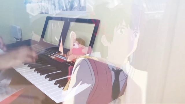 Sparkle - kimi no na wa " your name. ( piano cover ) Yamaha psr f51 смотреть онлайн