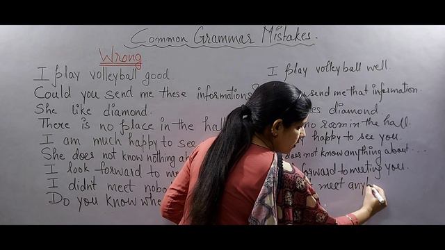 Some very common mistakes in English Sentences | Correct Grammatical Mistakes | смотреть онлайн