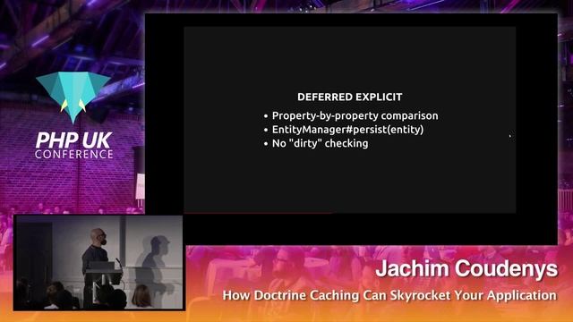 PHP UK Conference 2018 - Jachim Coudenys - How Doctrine Caching Can Skyrocket Your Application смотреть онлайн
