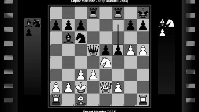 Top 100 Wins - April 2018 (#26 of 100): Ernest Morphy vs. Lopez Martinez Josep Manuel смотреть онлайн