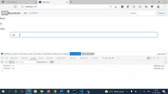 ? What is State in React JS | Get Input box value using state | Complete React Course in Hindi ✅ смотреть онлайн