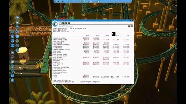 Roller Coaster Tycoon 3 - Paradise Island - Walkthrough Gameplay PC смотреть онлайн