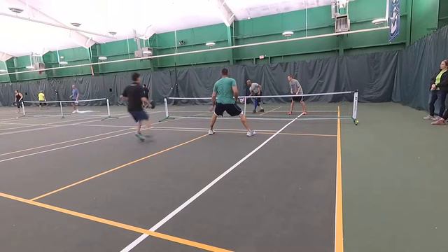 RR3 Marand/Carter vs Kevin/Christopher Mens 4.5+ Omaha 2018 Pickleball Tournament смотреть онлайн