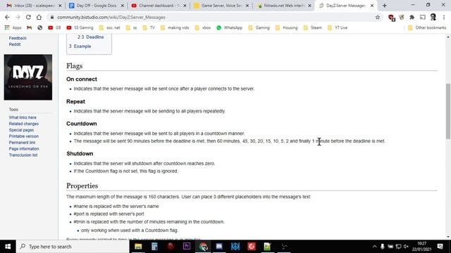 Beginners Guide: How To Edit / Create Automatic Server Restarts & Messages Nitrado DayZ Xbox PC PS