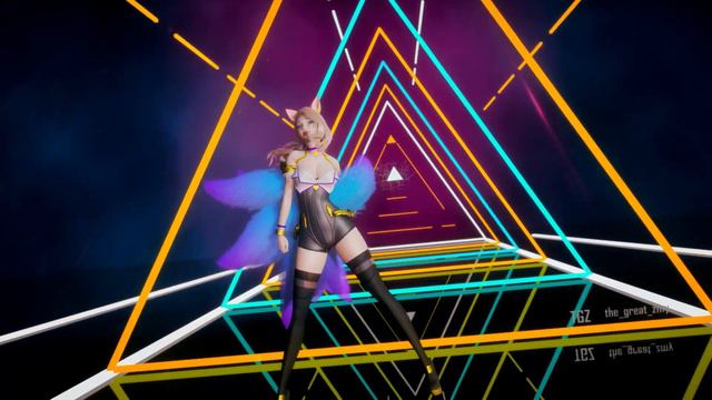 【MMD】More-KDA   Ahri Solo Ver.