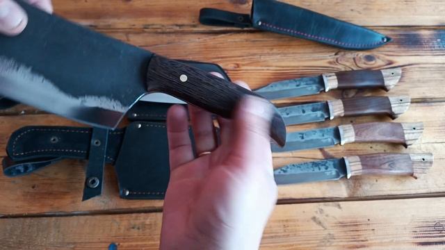 Тяпки из стали 95х18, Х12МФ! Ножи из стали 9ХС смотреть онлайн