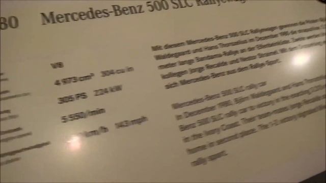 Mercedes-Benz 500 SLC Rallycar - Mercedes-Benz Museum Stuttgart смотреть онлайн