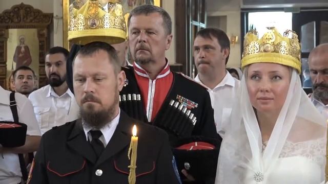 Сюжет Отчего дома о венчании казаков храма Рождества Христова г Краснодар смотреть онлайн