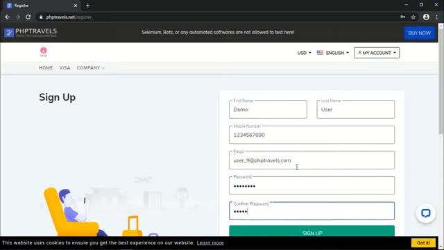 Automate Sign up and Log in with Selenium and Java смотреть онлайн