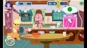 ПОНИ ПЕКУТ ПИРОГ! Май литл пони на кухне. Мультик игра для детей