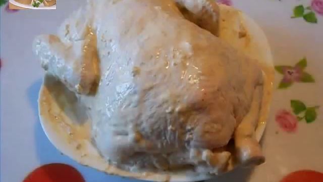 Курица в рукаве для запекания. Рецепт смотреть онлайн