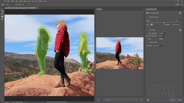 How Can Use the New Photoshop Content Aware Fill to Remove People from Photo смотреть онлайн