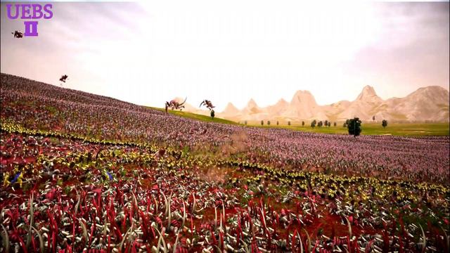30,000 T-45s & GOLDEN KNIGHTS vs 4,00,000 TYRANID WARRIORS | Ultimate Epic Battle Simulator 2 UEBS смотреть онлайн