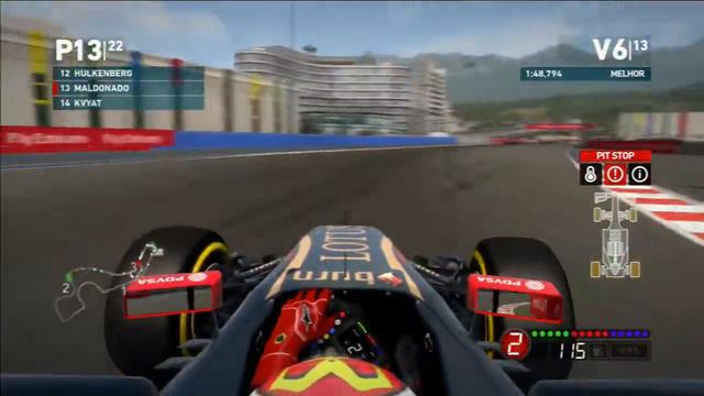 F1 2014-PASTOR MALDONADO/LOTUS F1 TEAM/RUSSIAN GP/GAMEPLAY PS3